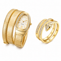 Serpenti Gold Snake Watch & Ring Package