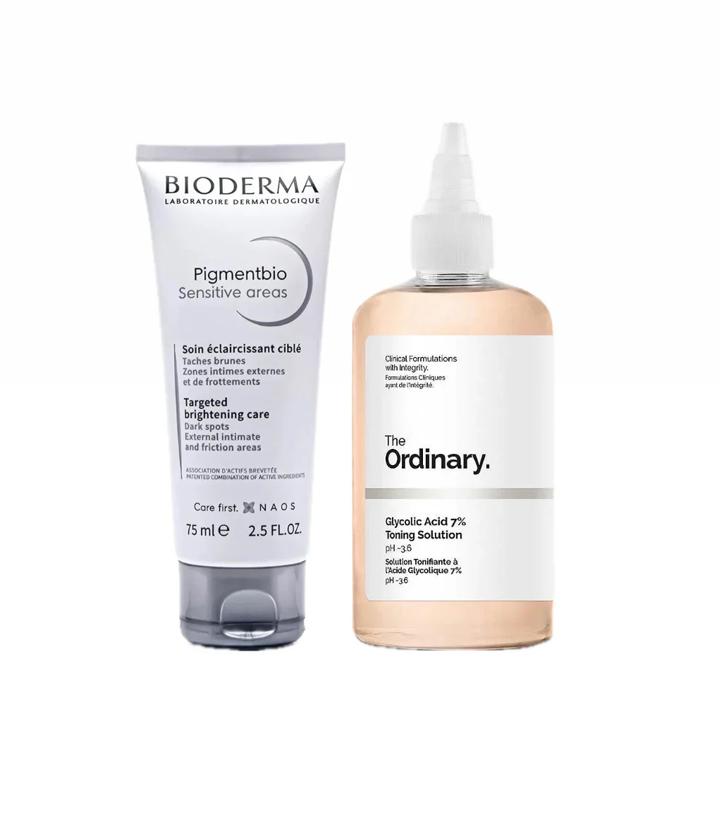 Pearl Glow Kit - Bioderma Pigmentbio + The Ordinary Glycolic Acid 7%